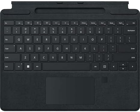Microsoft Surface Pro Keyboard With finger print reader