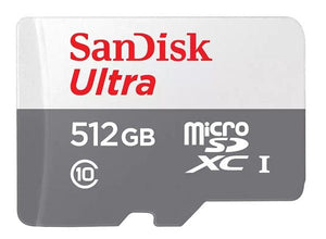 SANDISK 512GB C10 ULTRA MICROSD WITHOUT ADAPTER